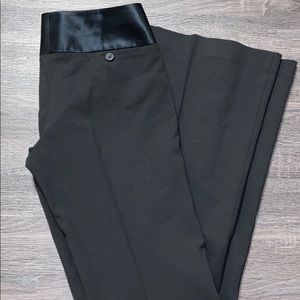 Express Editor pants with satin waist band